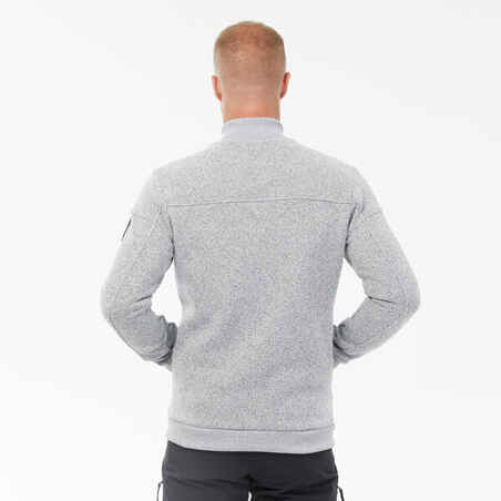 Vyriškas šiltas flisinis žygių džemperis „SH100“