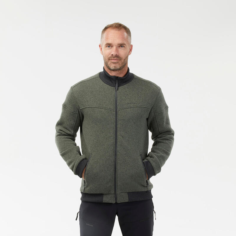 Men’s Warm Fleece Hiking Jacket - SH100