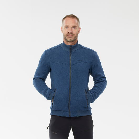 Veste polaire chaude de randonnée - SH100 - Homme