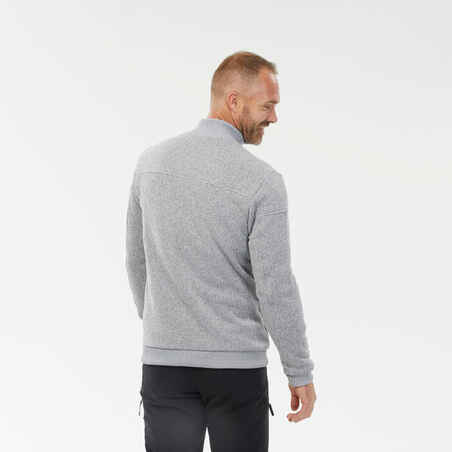 Vyriškas šiltas fliso žygių džemperis „SH100“