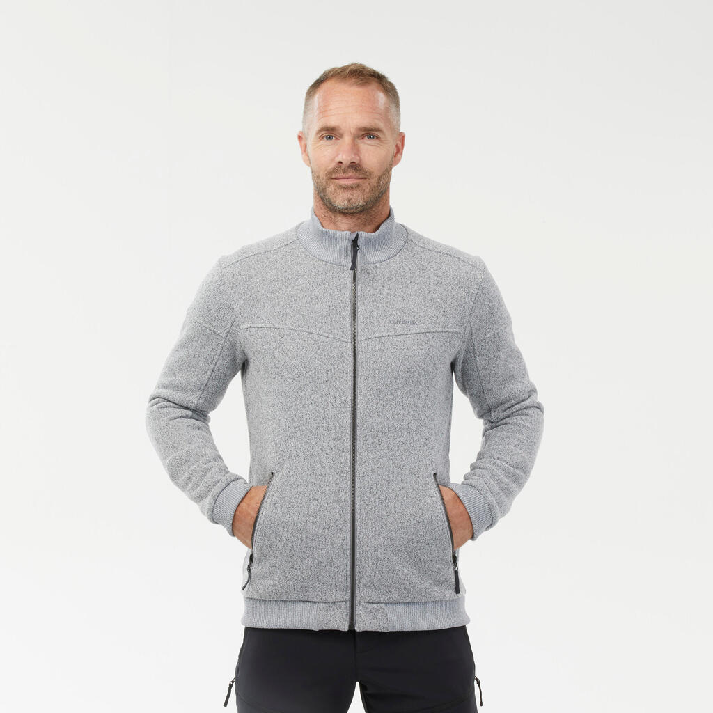 Chaqueta polar de senderismo para Hombre	Quechua SH100 gris