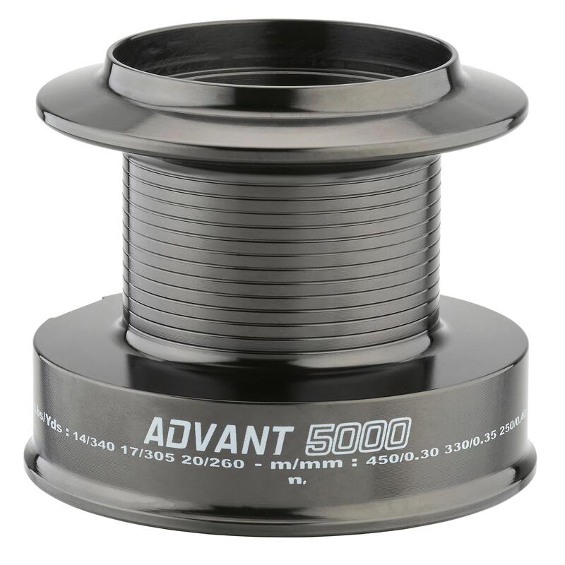 Spoel voor surfcasting molen Advant Power 5000 zwart