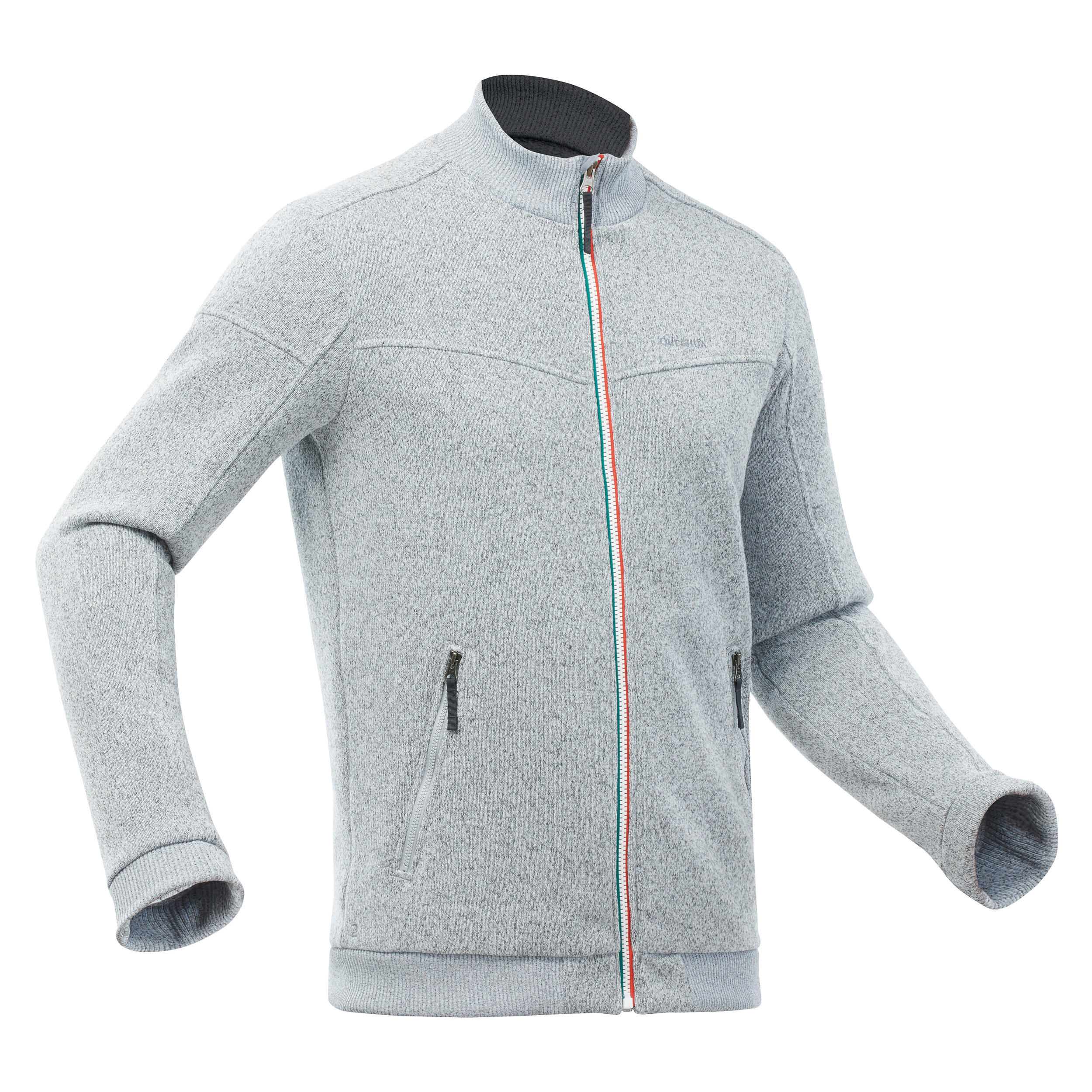 Men’s Warm Fleece Hiking Jacket - SH100 2/9