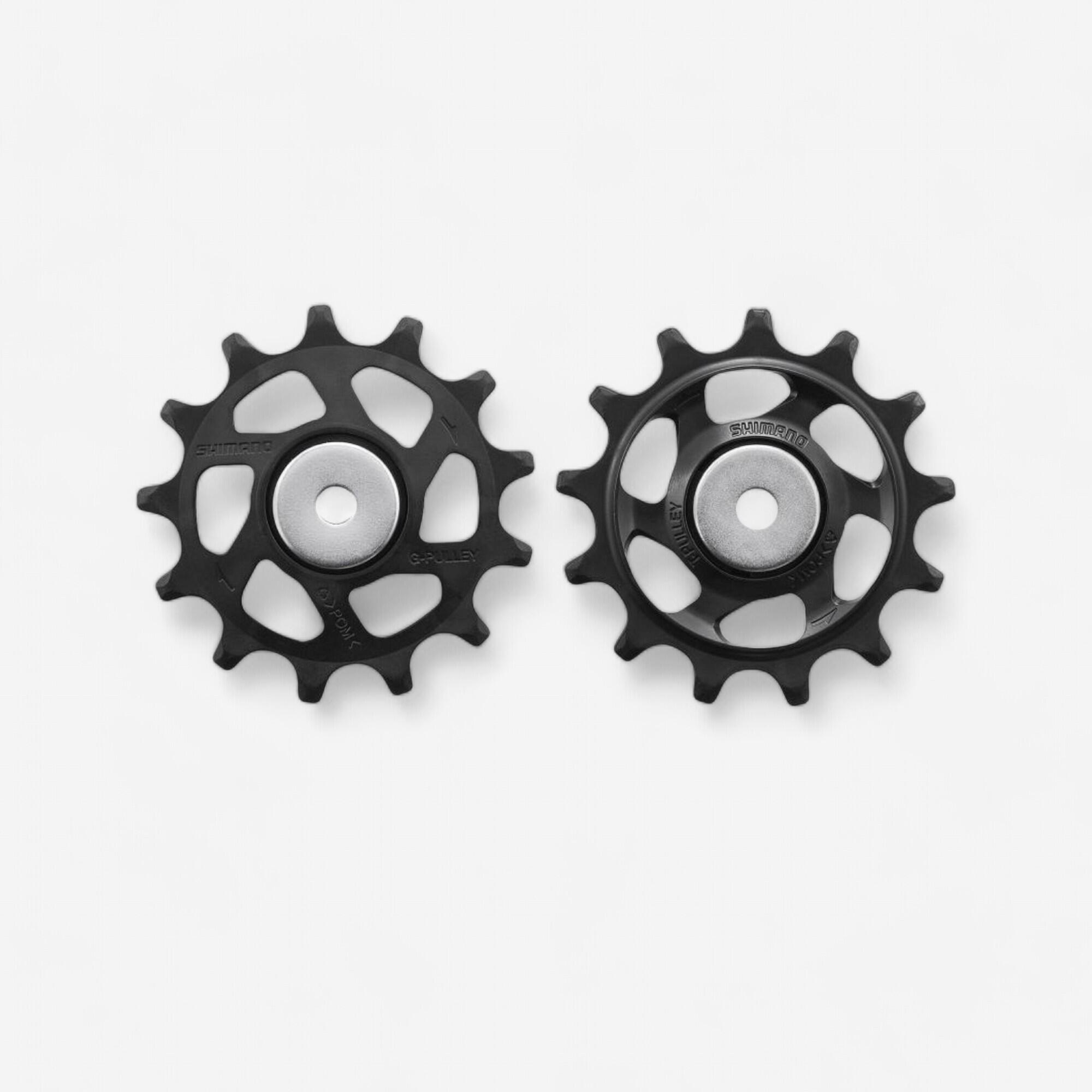 Kółka przerzutki rowerowej Shimano XT 11-biegowej
