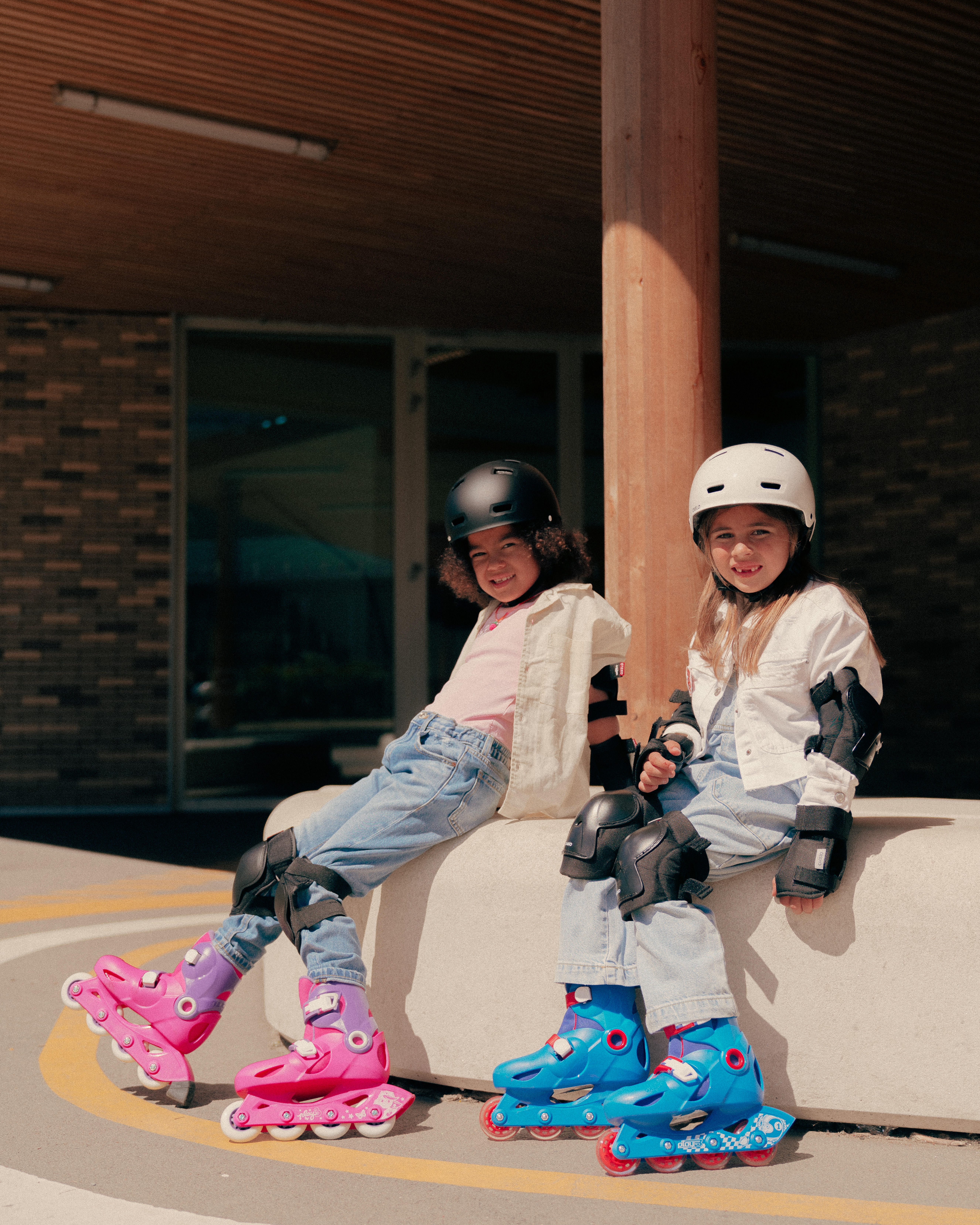 Adjustable Skate Helmet - MF 500 White - OXELO