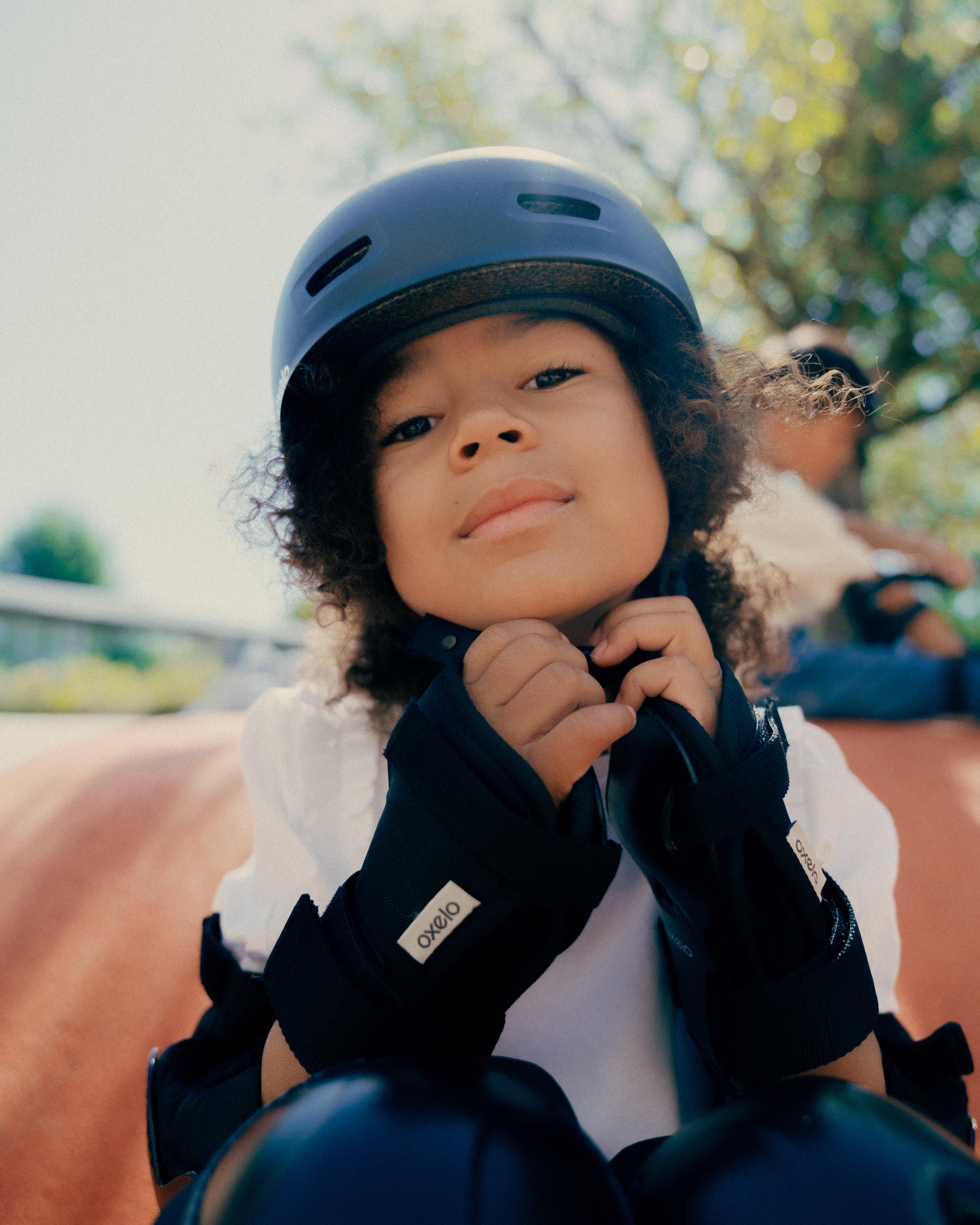 Adjustable Skate Helmet - MF 500 Black - OXELO