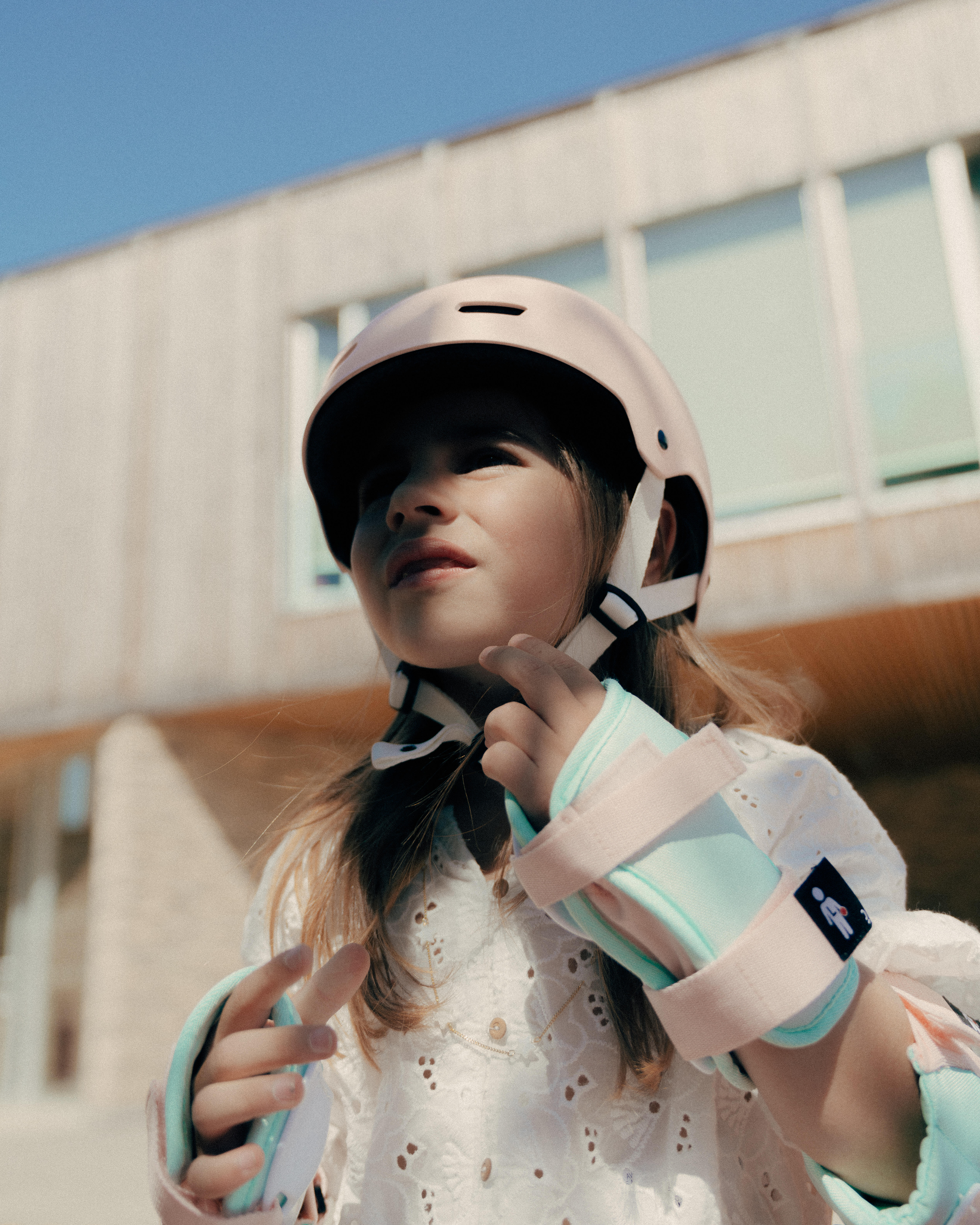 Adjustable Skate Helmet - MF 500 Pink - OXELO