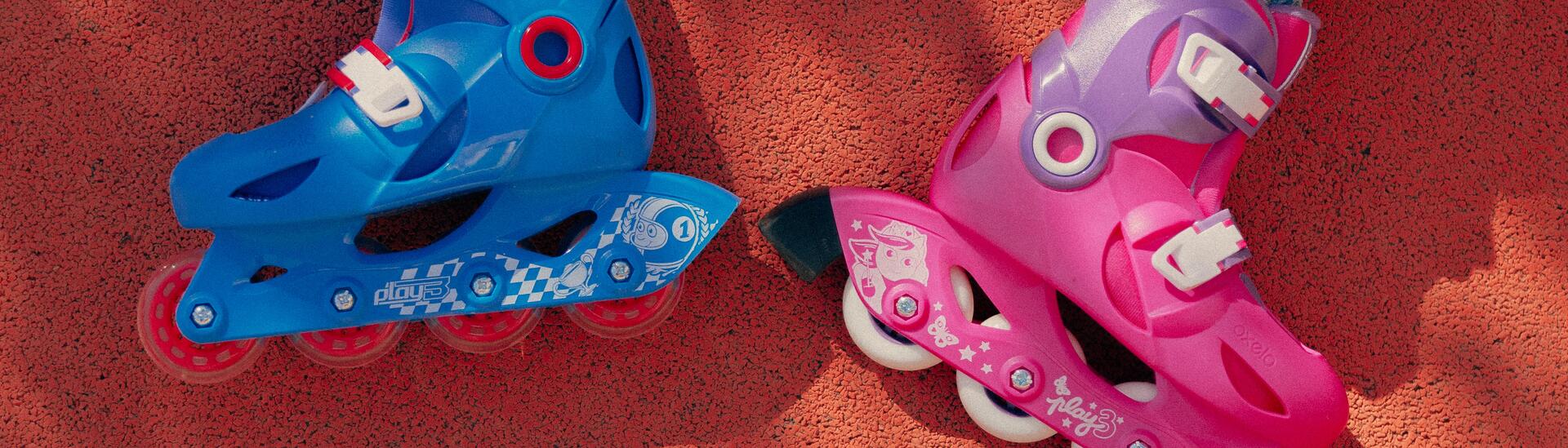 ROLLER ENFANT PLAY3 ROSE VIOLET: notice, réparation