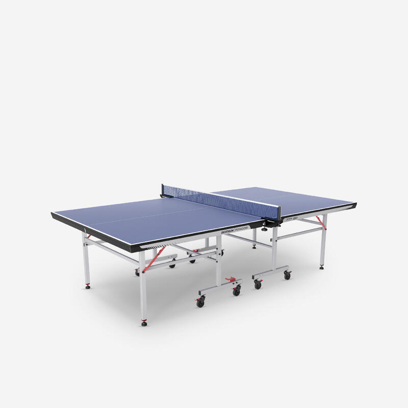 Table de poing-pong pliable haut de gamme pour intérieur avec roues de  transport