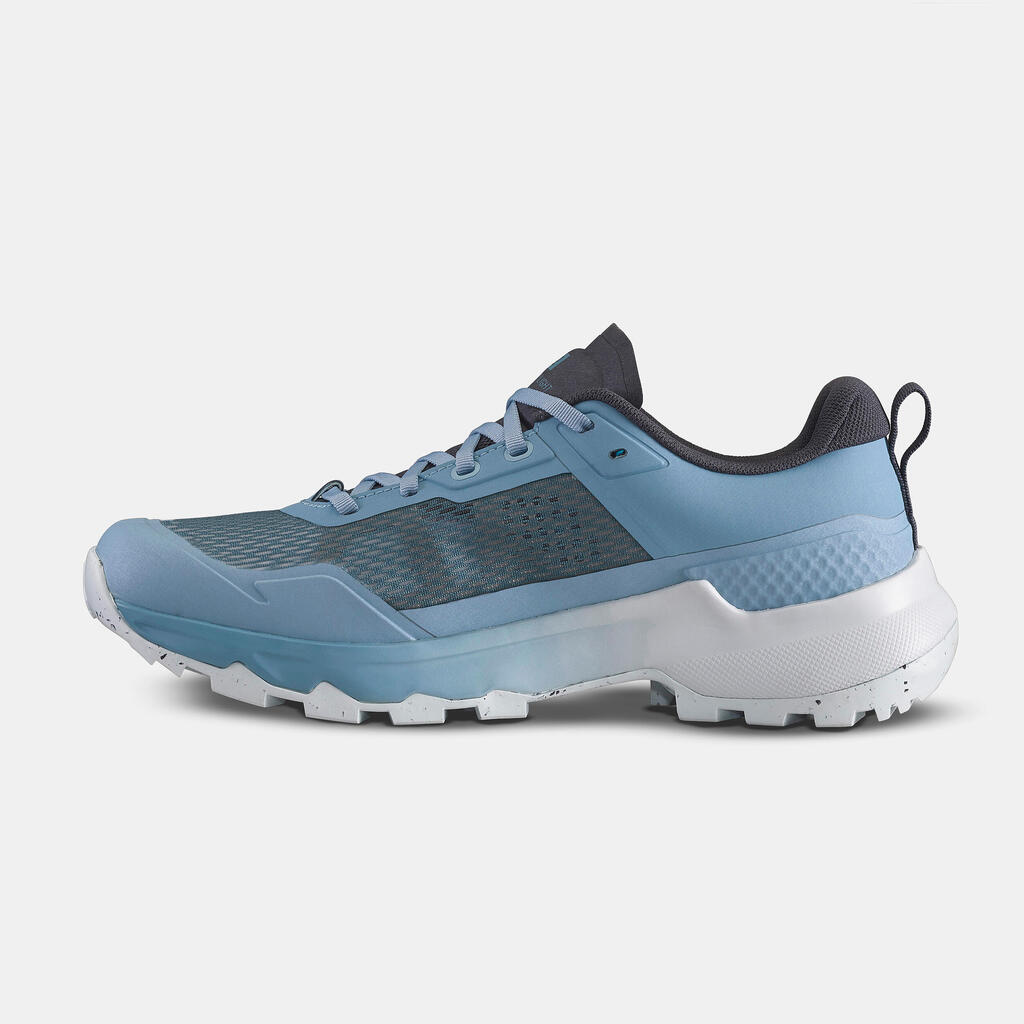 Chaussures de randonnée montagne - MH500 LIGHT bleu - femme