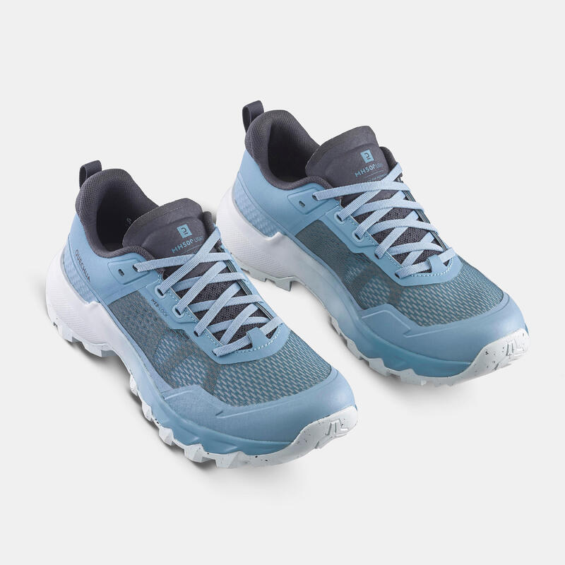 Chaussures de randonnée montagne - MH500 LIGHT bleu - femme