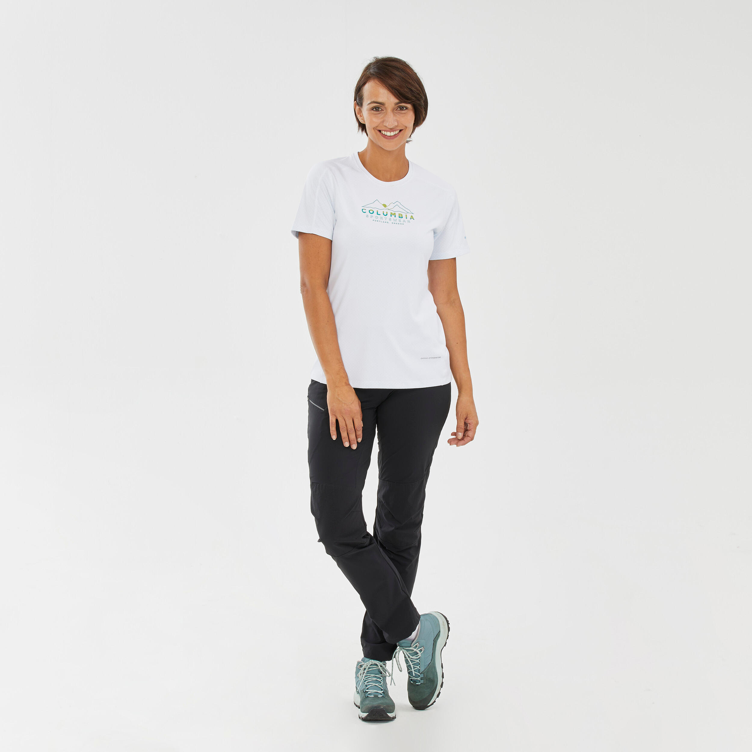 Short-sleeved Mountain Walking T-Shirt 4/4