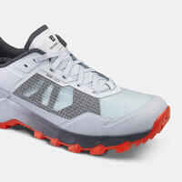 Men’s mountain Hiking Shoes - MH500 LIGHT - Light Grey