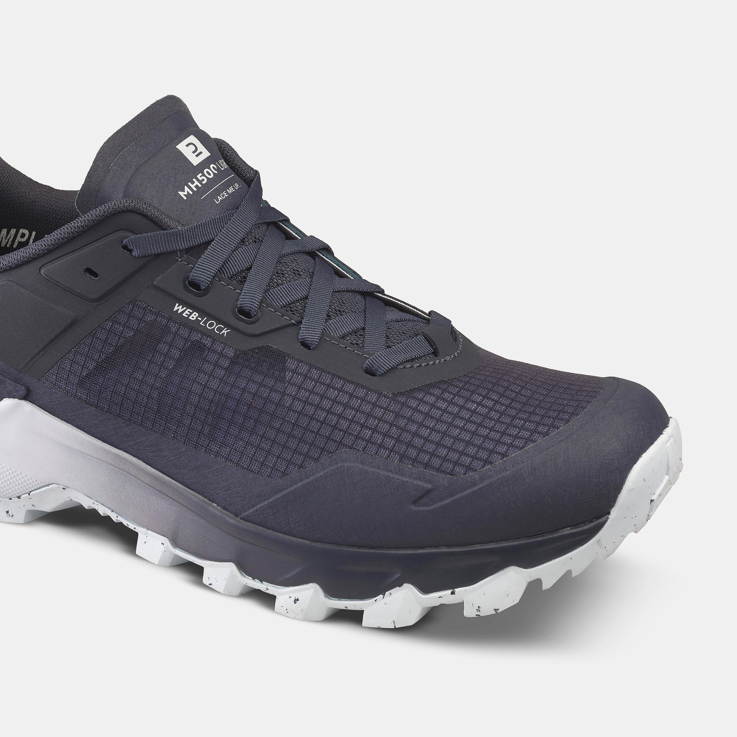 Men's mountain Hiking shoes - MH500 - Grey 5/5