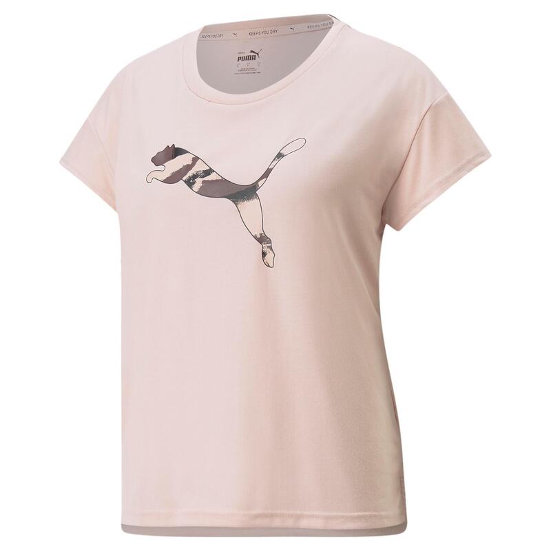 T-SHIRT MANCHES COURTES COL ROND FEMME - MODERNE ROSE QUARTZ PUMA