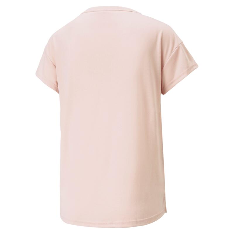 PUMA T-Shirt Damen kurzarm Rundhalsausschnitt - rosa 