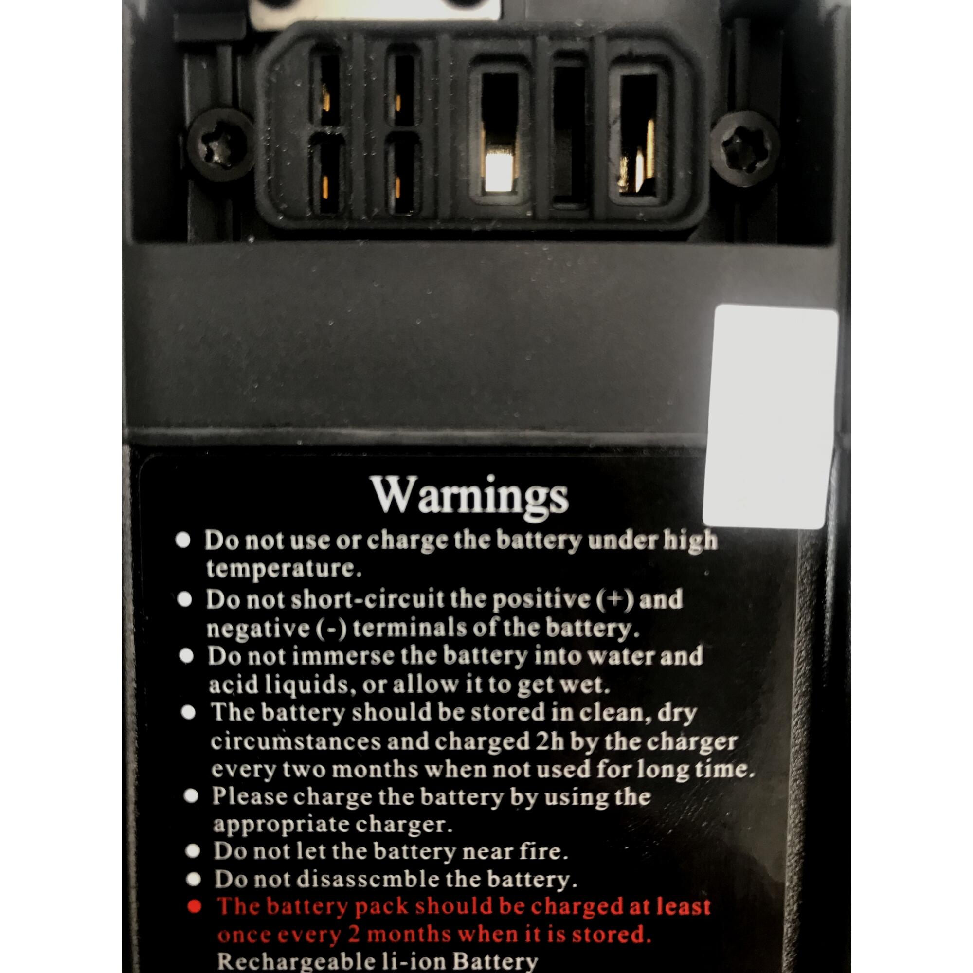 Batterie 48v velocargo electrique longtail r500e ELOPS