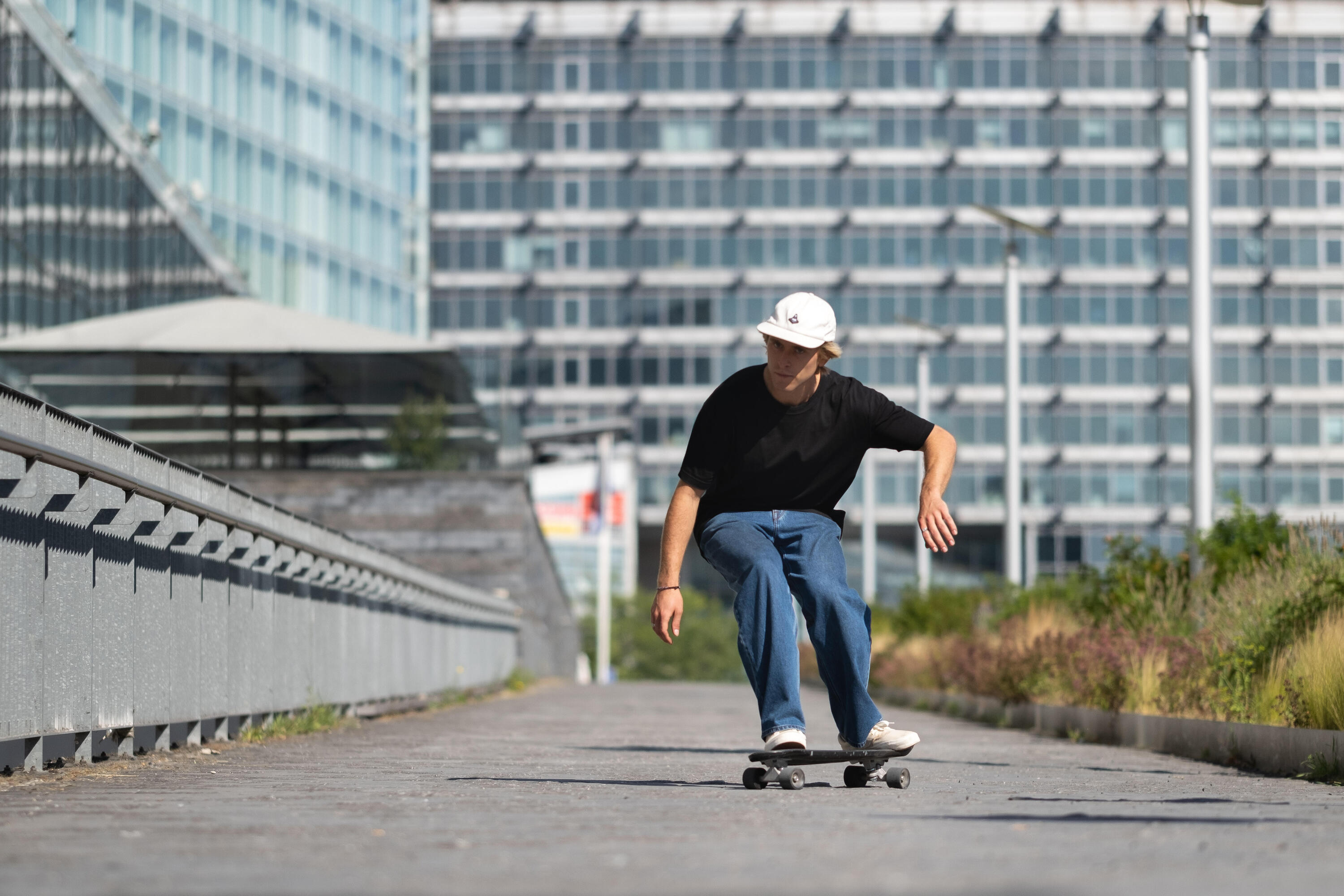 Chaussures basses skateboard-longboard adulte VULCA 100 grège 19/26