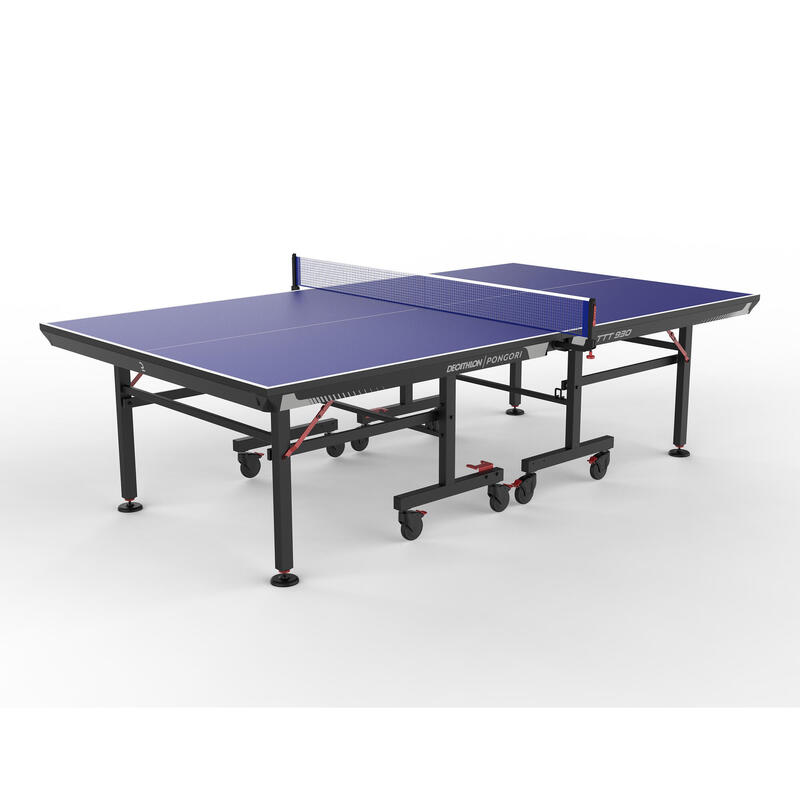 Stół do tenisa stołowego Club TTT 930 z homologacją ITTF i niebieskimi blatami