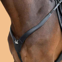 Horse and Pony Riding 3-Point Breastplate - Black