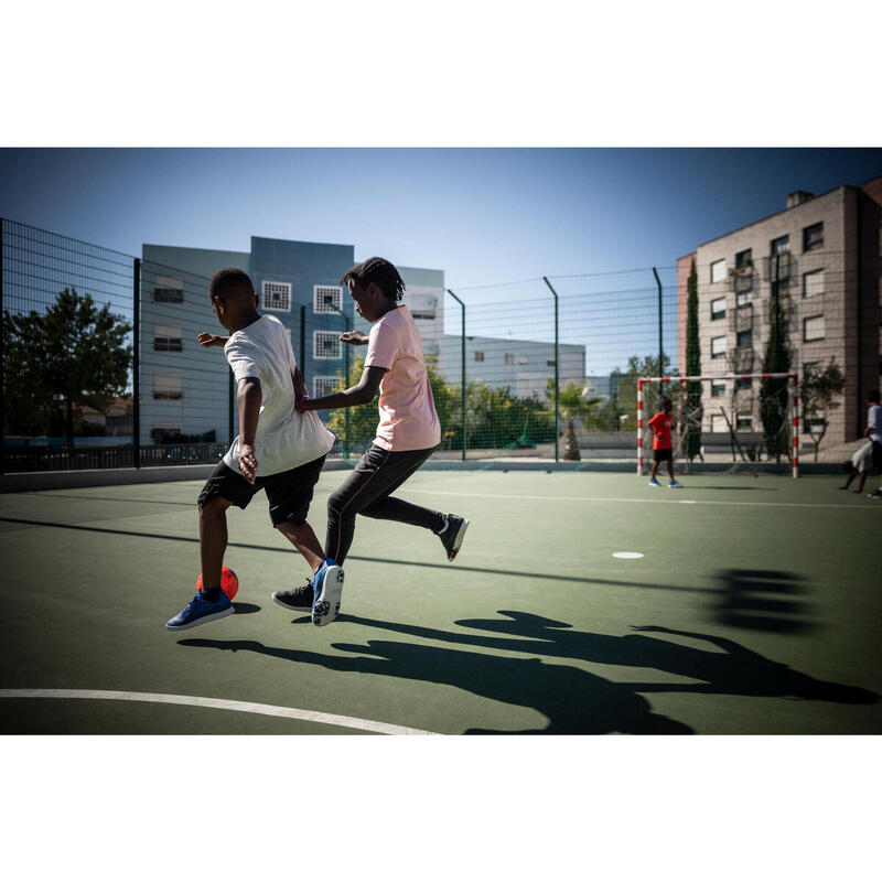 Schoenen voor street football kinderen Barrio JR blauw