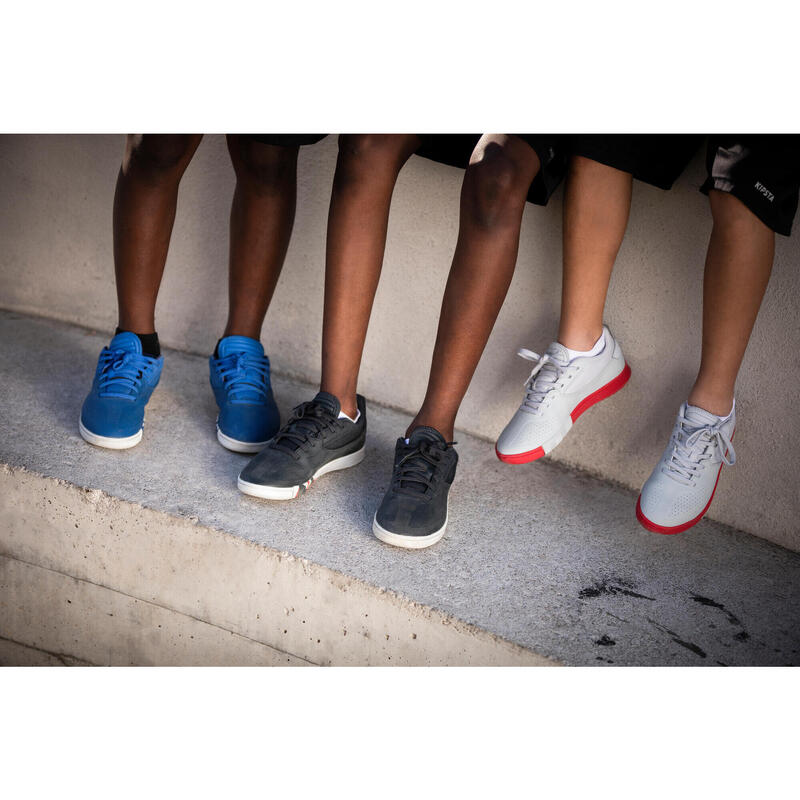 Schoenen voor street football kinderen Barrio JR zwart