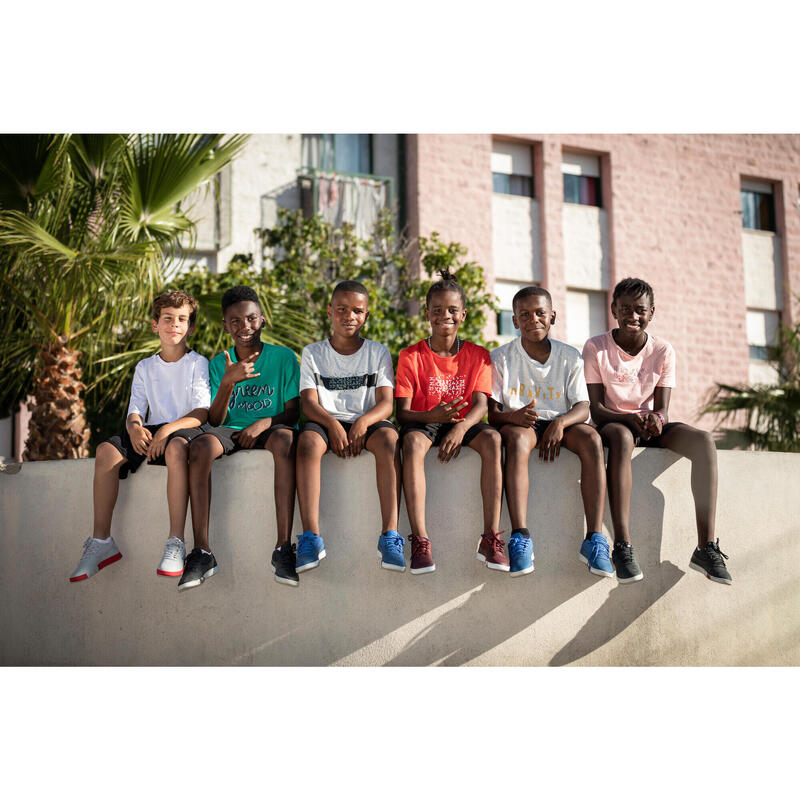 Chaussures enfants BARRIO Street Football JR Gris