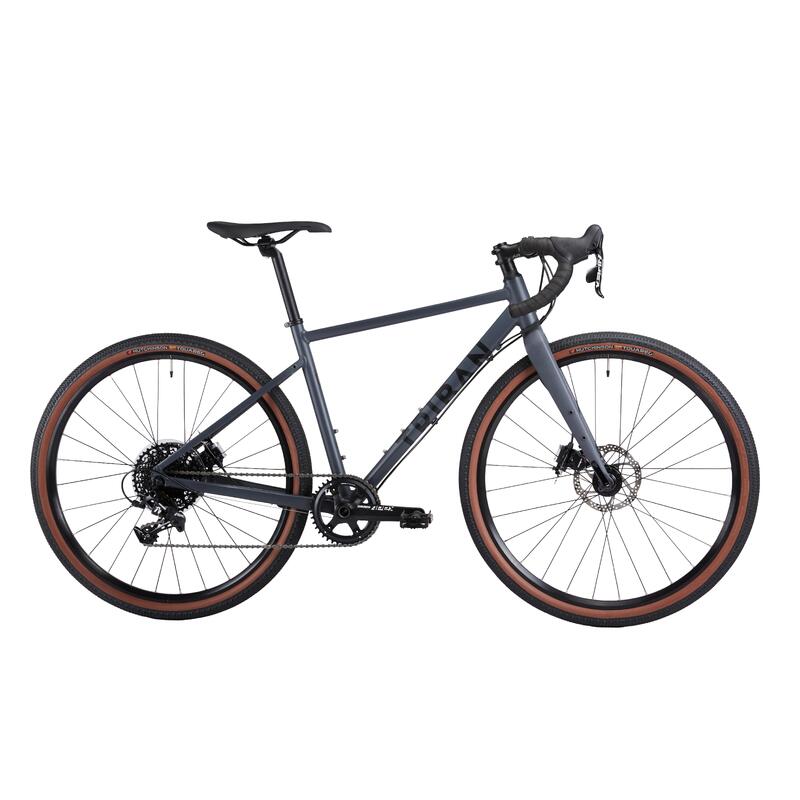 Gravel Bike Triban GRVL 520 Sram Apex - Grey