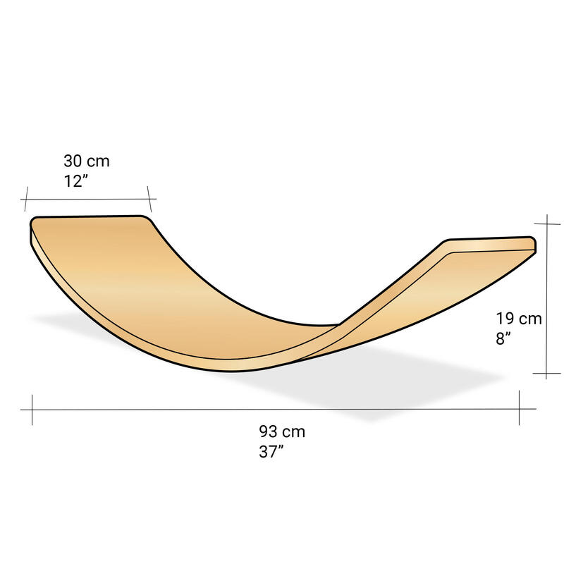 SEGUNDA VIDA: Tabla Equilibrio Tabla curva + Motricidad Talla M
