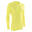 成人款長袖保暖底層衣 Keepdry 500－黃色