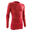 Bluză termică Fotbal Keepdry 500 Roșu Adulți