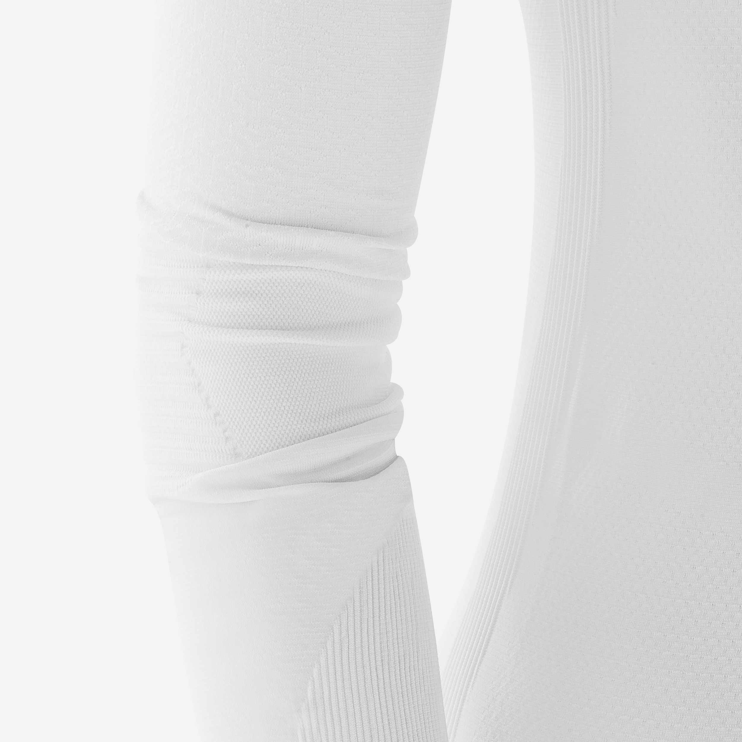 Sous-Vêtements Thermique Homme  Kipsta Sous-vêtement Keepdry 500 adulte  manches longues blanc Blanc Glacier — Dufur