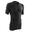 Adult Short-Sleeved Thermal Base Layer Top Keepdry 500 - Black