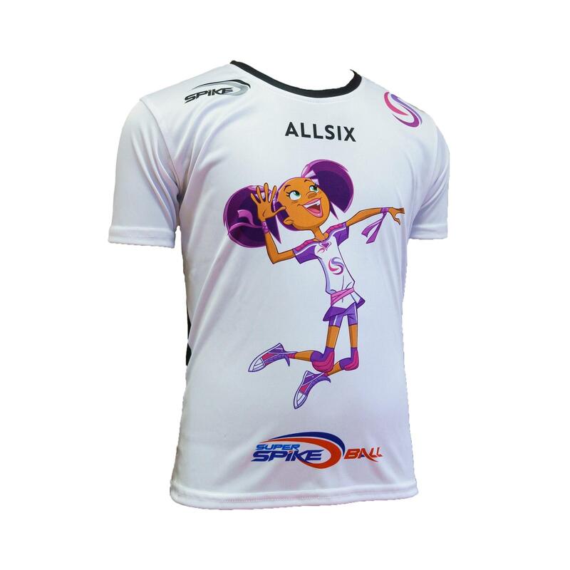 Maglia pallavolo bambina Superspikeball - Viola