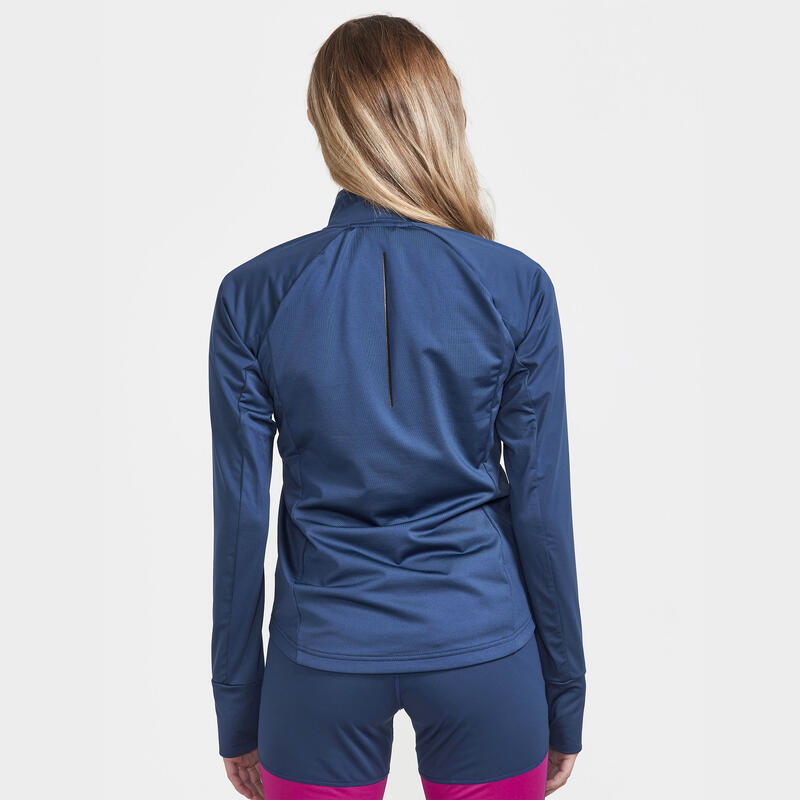 Langlaufjacke Damen - Essence Warm Craft blau