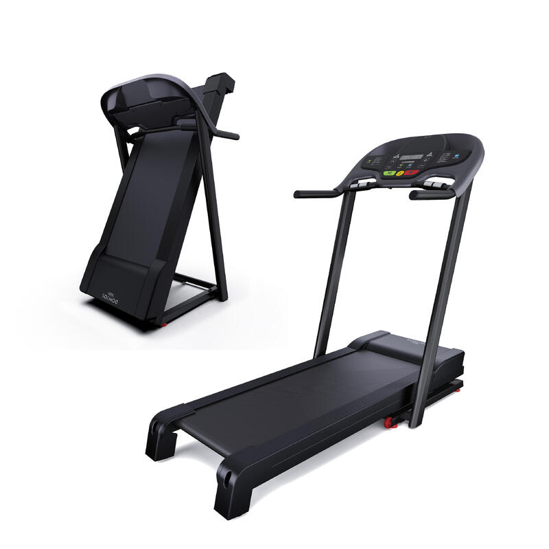 Bandă de alergat T520B 13km/h, garanție Decathlon