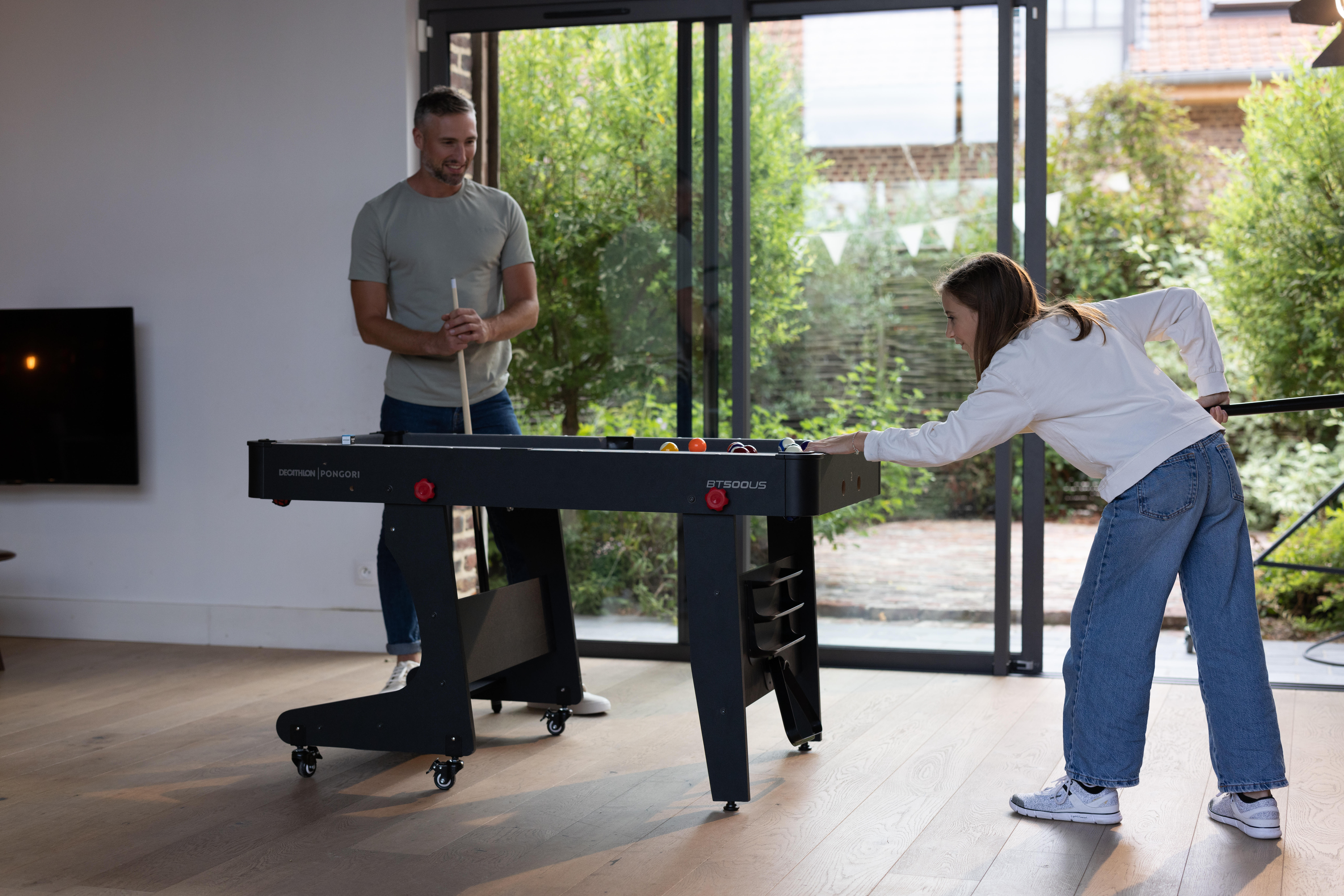 Table de billard américain pliable - BT 500 - PONGORI