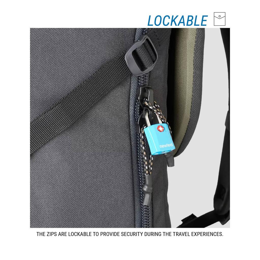 Sac à dos de trekking et voyage 60 L - TRAVEL 100