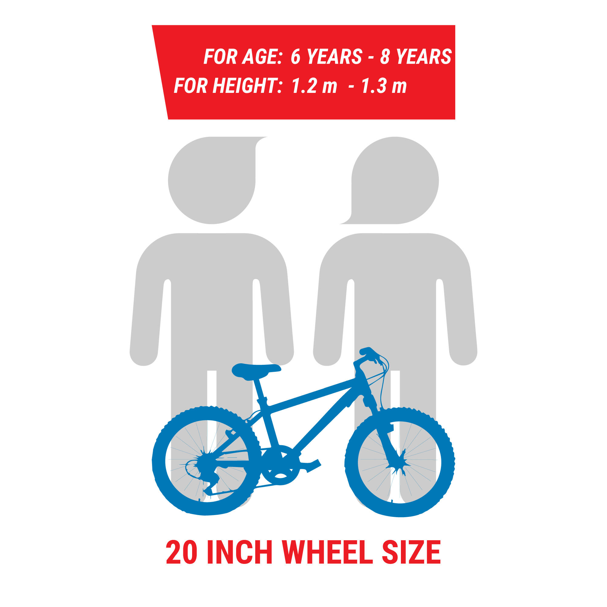 Kids bike frame sizes sale