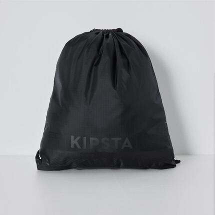 Sac chaussure à cordon avec poche de rangement intérieure zipée ESSENTIAL noir