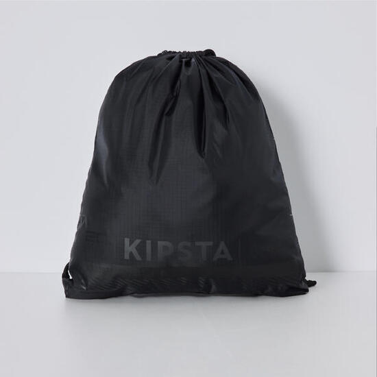 Sac chaussure à cordon avec poche de rangement intérieure zipée ESSENTIAL noir