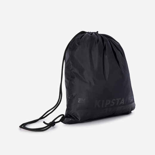 
      Drawstring Shoe Bag with Inner Zipped Storage Pocket Essential - Black
  