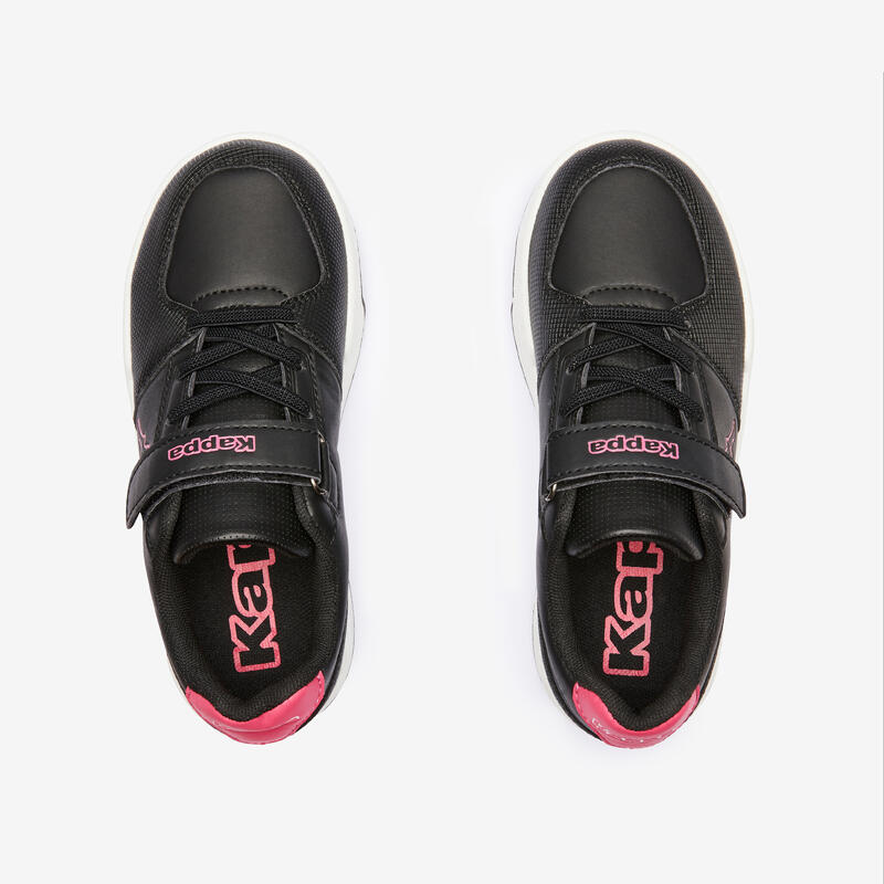 Scarpe da ginnastica Kappa bambino ELOI nero-rosa dal 28 al 34