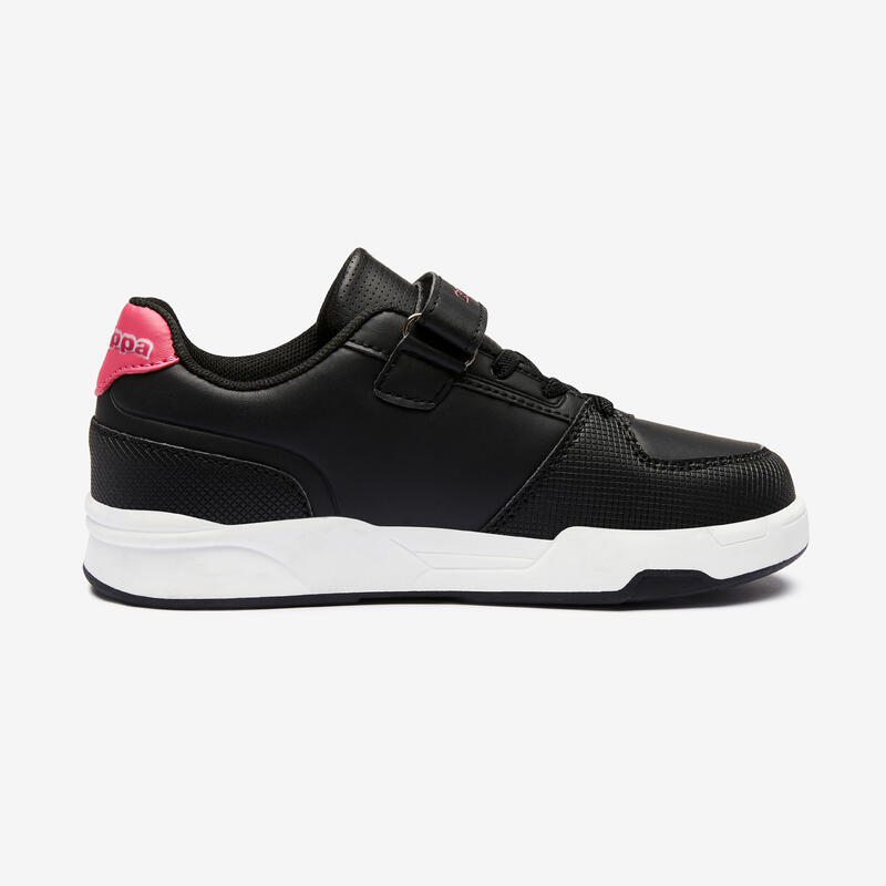 Zapatillas Kappa Eloi Niños Negro/Rosa Velcro