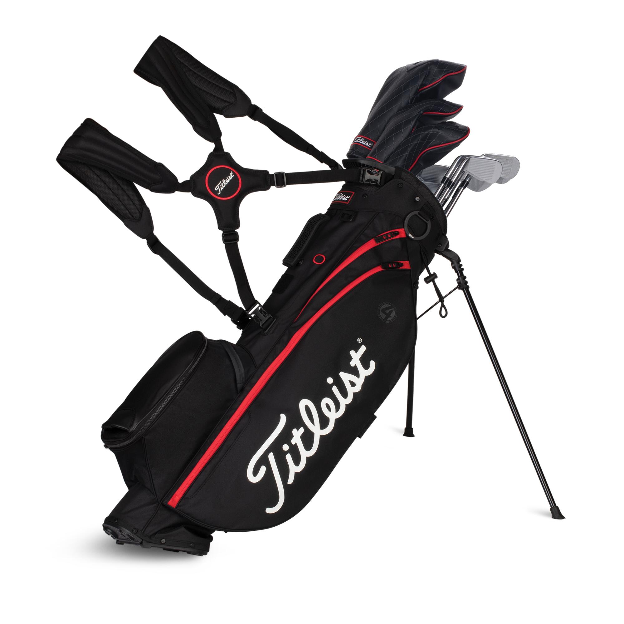 Geantă Trepied Golf Players4 Negru carucioare imagine noua