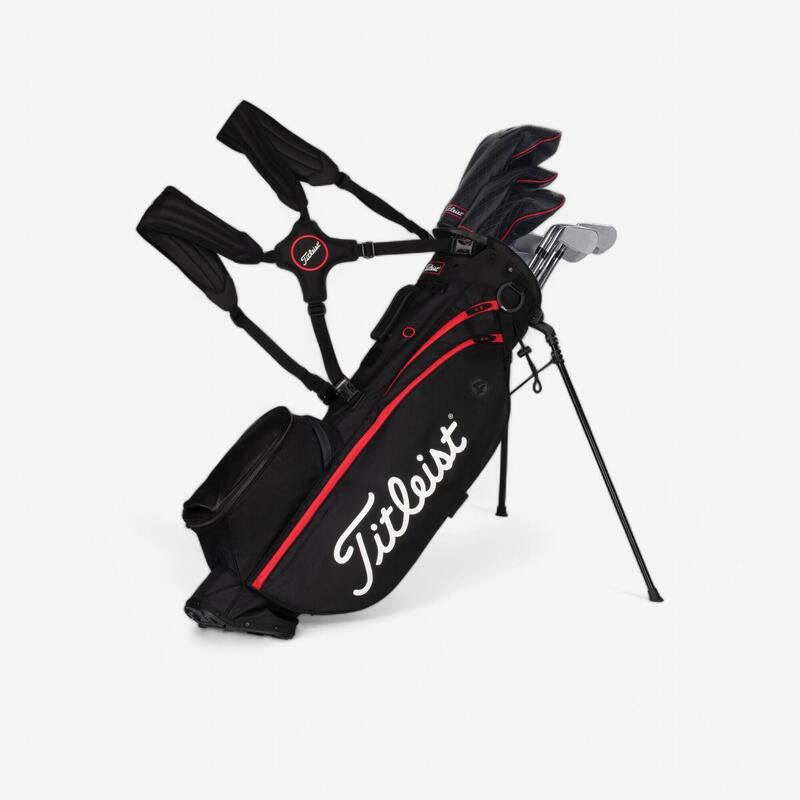 BOLSA DE GOLF TITLEIST TRÍPODE PLAYERS 4 NEGRO
