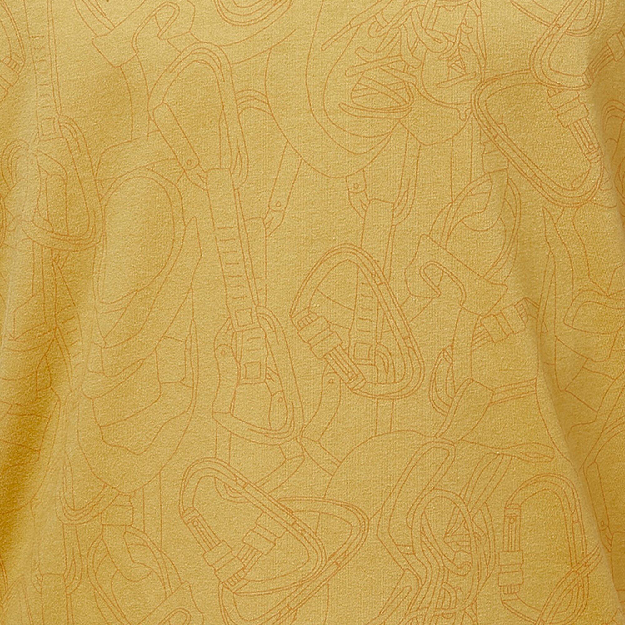 MEN’S CLIMBING T-SHIRT VERTIKA OCHRE 6/6