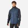 WARM REGUL MEN'S WINTER RUNNING WATER-REPELLENT WINDPROOF JACKET - DARK BLUE