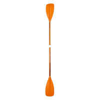 Packraft/kayak symmetrical separable paddle 4 sections 205–2,015 cm