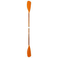 Packraft/kayak symmetrical separable paddle 4 sections 205–2,015 cm